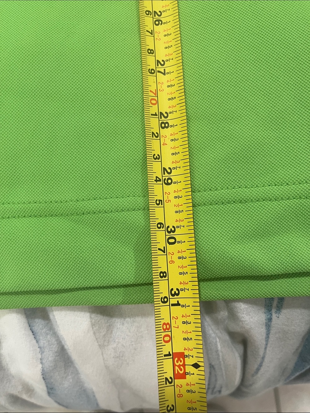 FootJoy Men's Bright Lime Green Polo Shirt XL - Picture 6 of 7